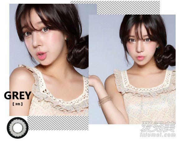 2016最新美瞳款式 变身混血小魔女 2016美瞳款式