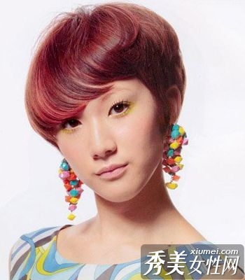 芸芸美女 个性短发让你脱颖而出
