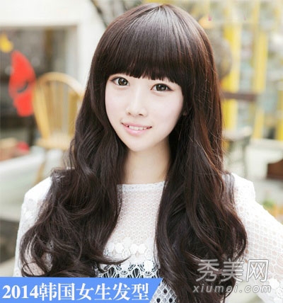 2014年韩国女生发型 17款长发最流行