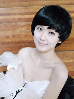 张娜拉:短发新娘一样可以很美丽