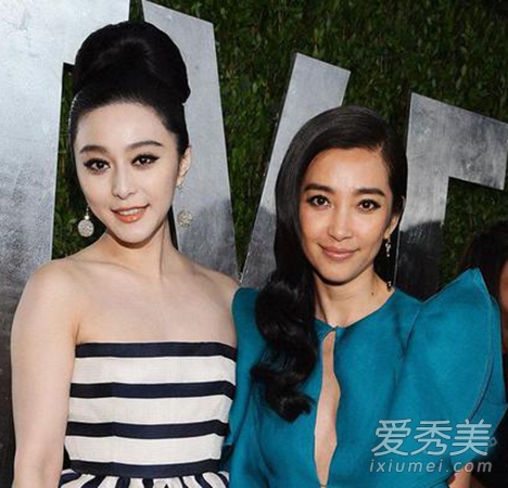 肤白+脸小+个高 女星与范冰冰合影太惨