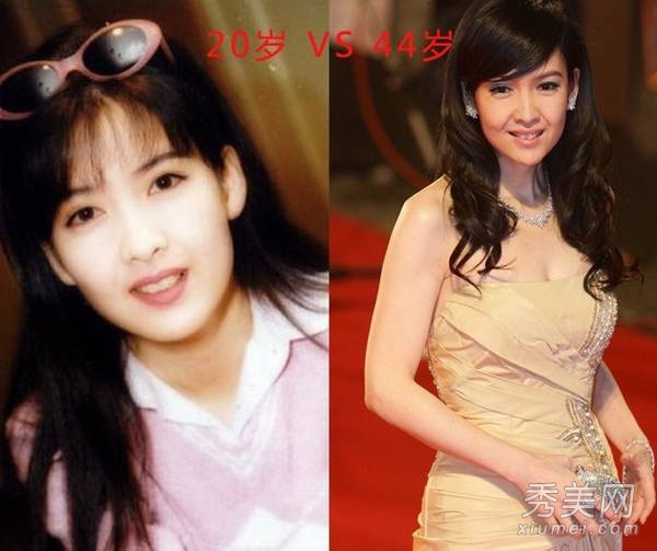 美人迟暮玉女变少妇 6位女神容貌差距大