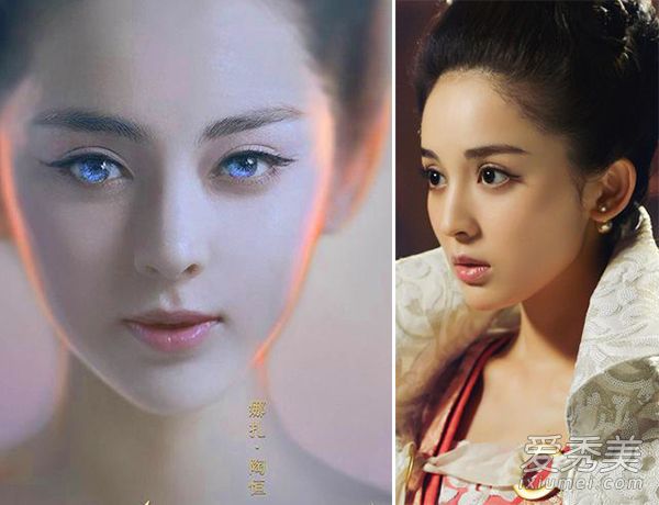 2016开年古装剧霸屏 众小花旦戏里戏外两张脸 古装美女
