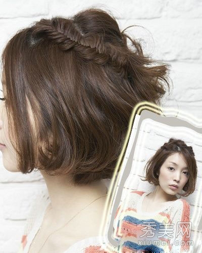 韩式最新扎发图片 时尚女孩专属设计