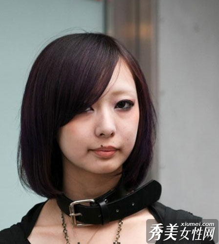 初秋街拍日本美女最新发型