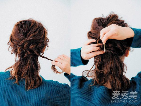 3款美腻公主头扎法 一分钟DIY就能马上出门 公主头发型
