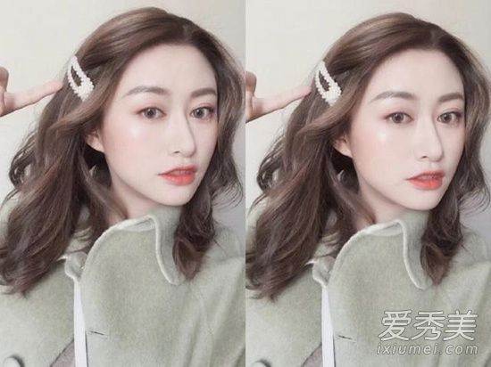 2019年流行的中长发烫发图片 “不过肩烫”成主流？