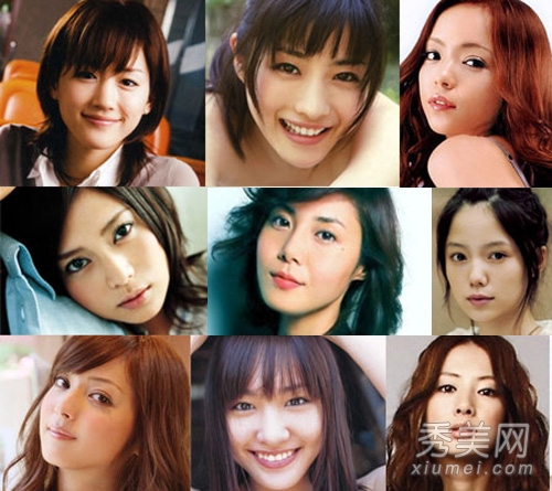 日本10大最美脸 成明星整容模版