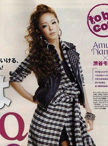 安室奈美惠最新杂志发型