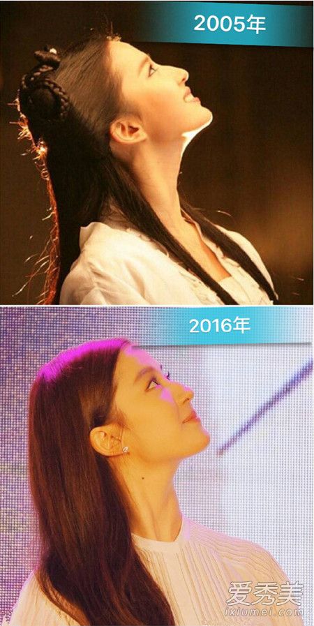 刘亦菲十年前后对比照 容颜未变颜值高 女明星颜值