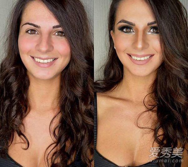 18位外國妹子化妝前後對比 感受化妝的力量 化妝前後對比