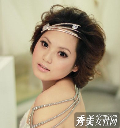 水晶新娘发型 兔年最流行