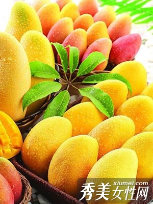 芒果防皱纹 8种美味水果强功效