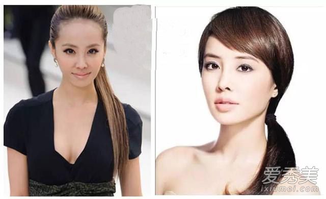谁说主要看气质 适不适合扎头发都是脸型决定的 哪些人扎头发好看