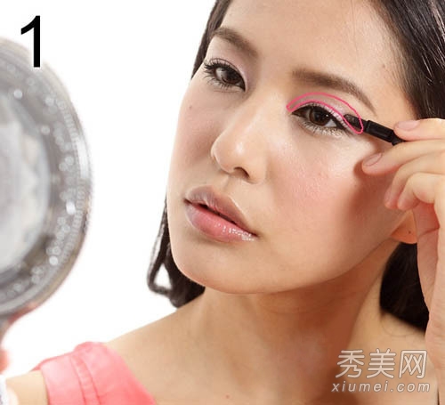 韩国女星如何化妆 眼妆步骤图公开