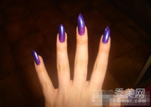 蕾哈娜gaga领衔 SM超尖美甲图片