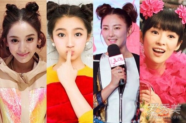 双丸子头怎么扎好看？刘海&发色不容忽视 哪吒头怎么扎好看