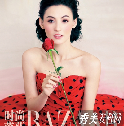 自然立体妆容打造气质魅力