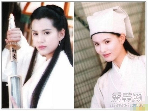 劉亦菲楊冪“金庸美女”今昔美妝對比