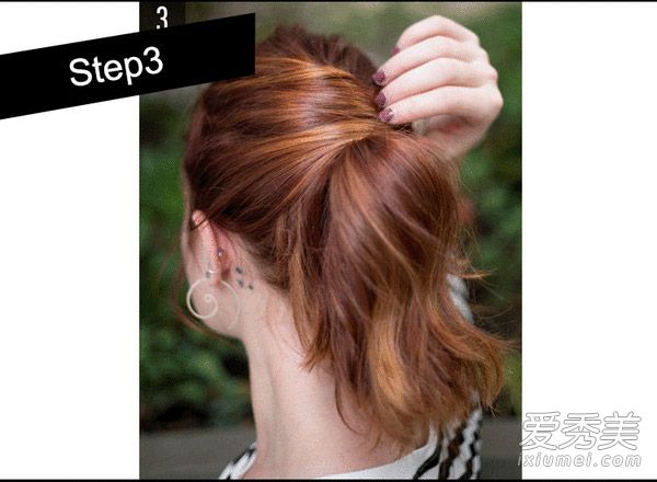 7款超简单扎发教程 让你一周发型不重样！ 扎头发简单的方法