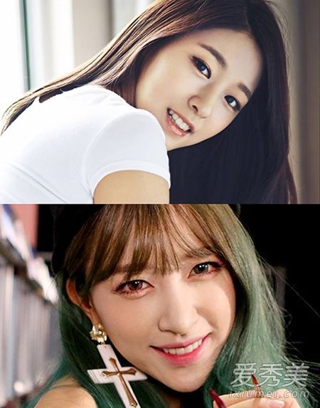 清纯雪炫VS勾人Hani  眼妆是决胜关键 韩国明星妆容
