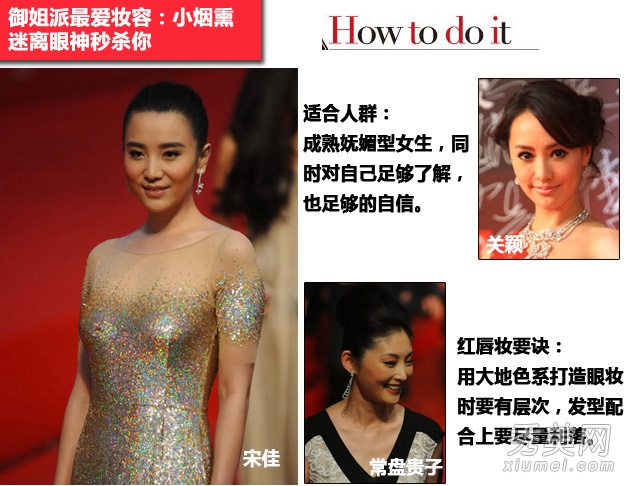 上海電影節 女星紅毯妝容幕後揭秘