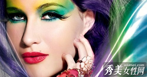 繽紛流行色引領彩妝複古風