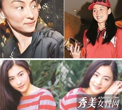 撕開明星偽妝 卸妝後誰最美