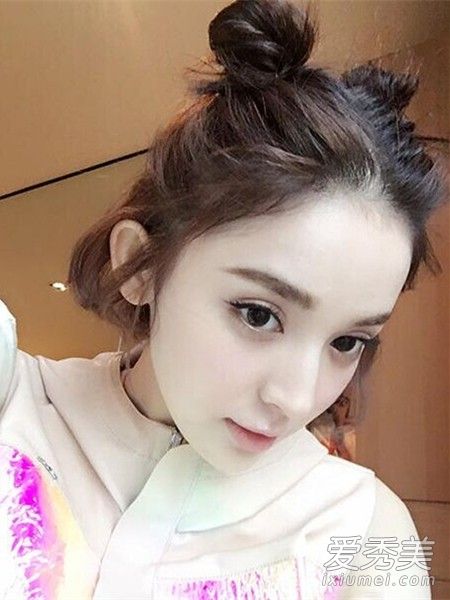 双丸子头怎么扎好看？刘海&发色不容忽视 哪吒头怎么扎好看