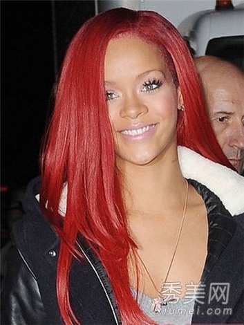红色系染发最当红 大牌女星都爱它