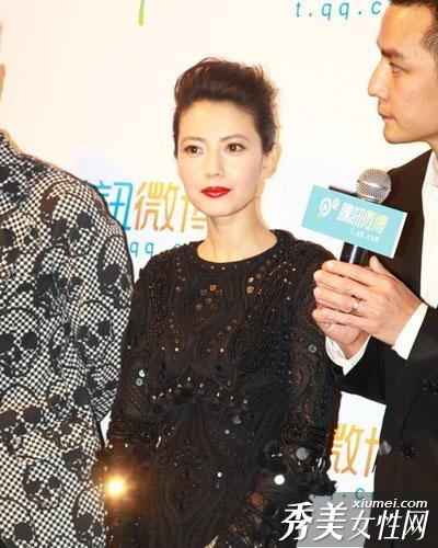 香港电影节女星发型秀 超时尚