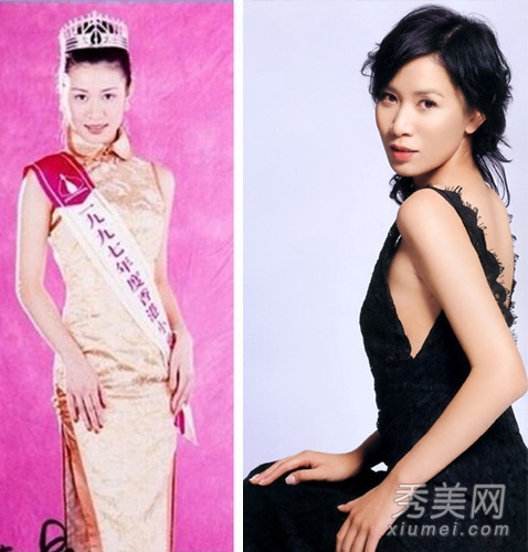 女星早期出道照 天生美OR后天妆扮？