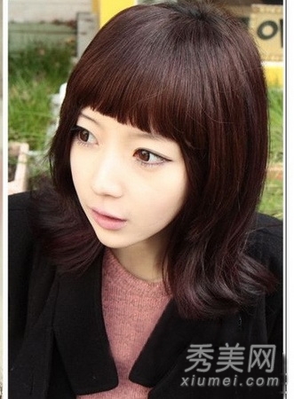 7款甜美萝莉韩式发型 让脸型更完美