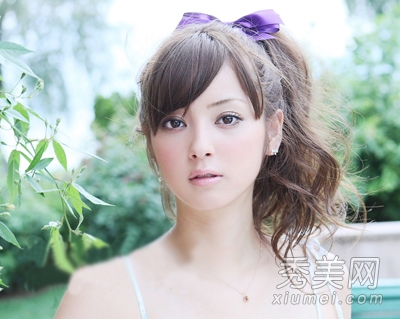 日本最美女优佐佐木希 卷发发型甜美无敌