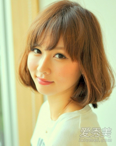 韩式最新发型 短发梨花头可爱甜美
