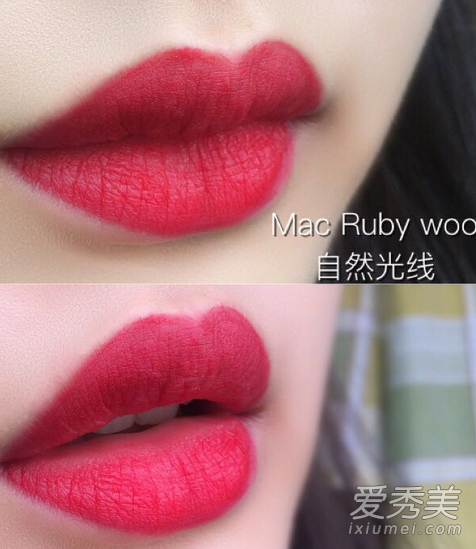 mac口紅ruby woo幹嗎 mac口紅ruby woo和迪奧999哪個好看