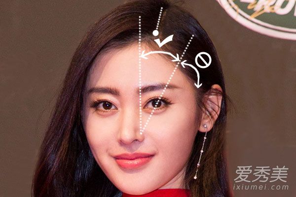 发型美不美全看“女神线” 不同脸型对号入座 适合中分还是偏分