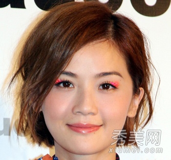杨丞琳谢娜 换发型后气质变好的女星