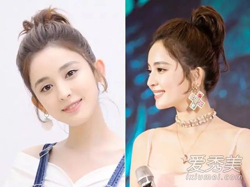夏天头发怎么扎好看 女明星发型2017