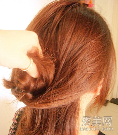 韩式麻花辫气质盘发发型 散发优雅女人味