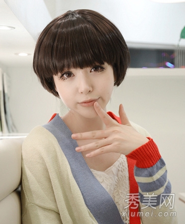 3款韩国女生发型 巧用发型修颜瘦脸