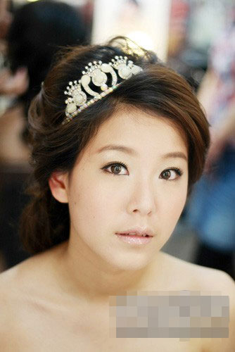 11款韩国潮流新娘造型
