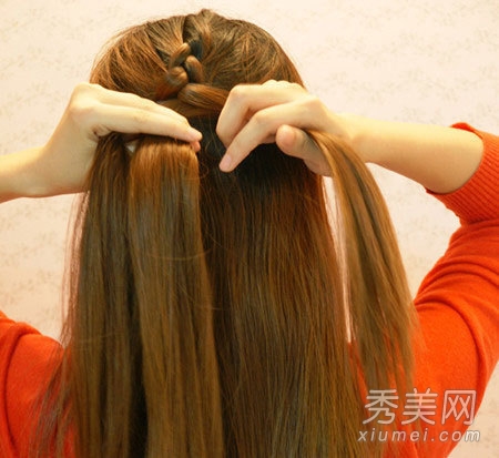 长发怎么扎好看 2款韩式气质发型扎法教程
