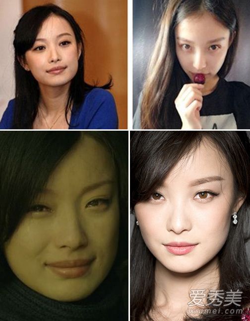 冯绍峰眼光变差了！林允绿豆眼蒜头鼻不及倪妮 林允旧照有点丑