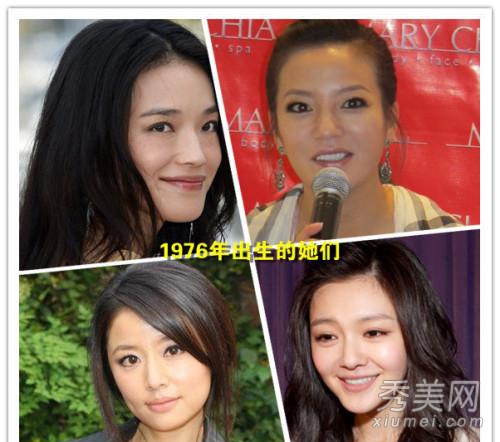 同龄女星容貌PK 谁才是越老越整容？