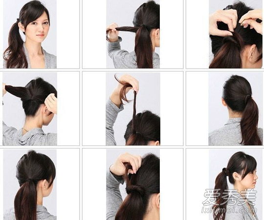 长发怎么扎好看 12种扎发方法拯救手残星人