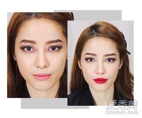 不碍种族优势 亚洲人也能拥有的深邃妆感教程 化妆步骤