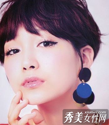芸芸美女 个性短发让你脱颖而出