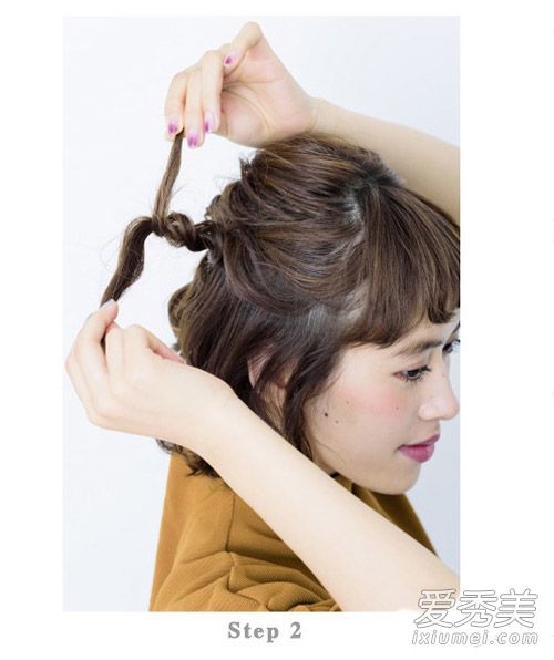 短发怎么扎丸子头 2款实用短发发型扎法短发怎么扎好看