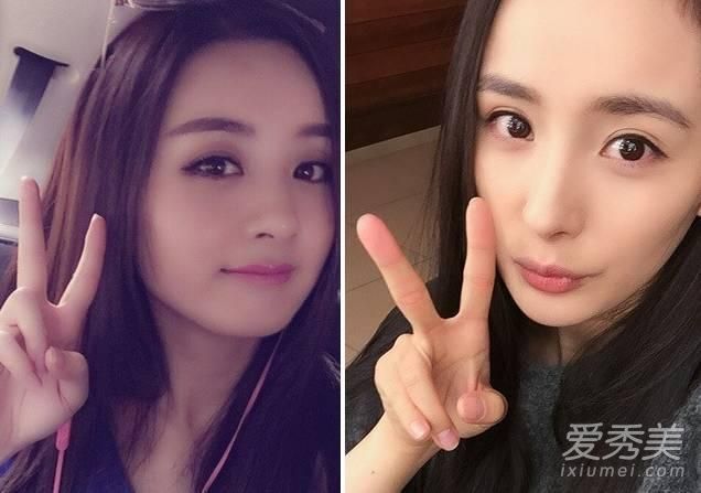 颜值低+不整容 赵丽颖靠造型逆袭变美（图） 赵丽颖今昔对比